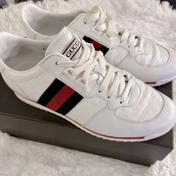 Authentic Women’s Gucci Sneakers size 38 - Picture 3 of 6